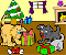 Doggy Christmas Coloring